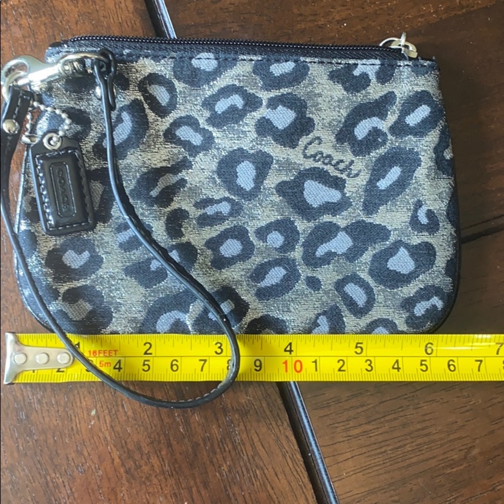 Metallic Coach wristlet- Authentic* - Picture 4 of 5